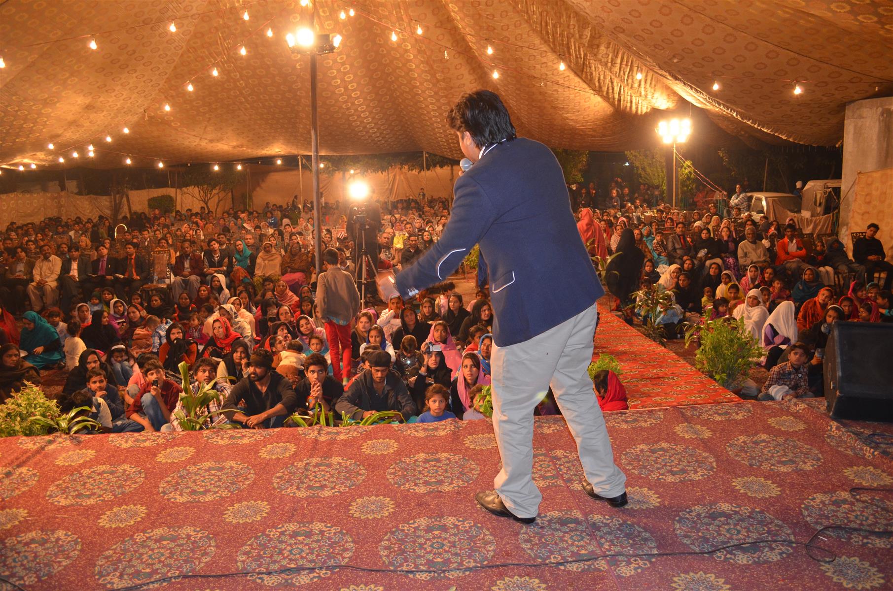 Gospel crusade gathering